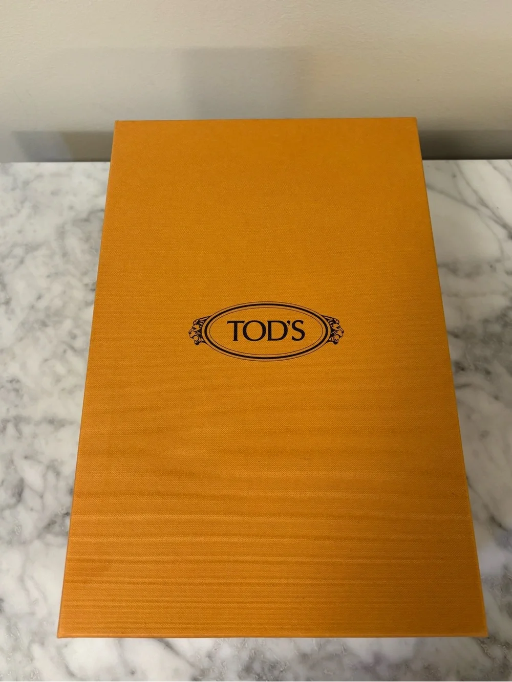 Tod's Orange Branded Gift/Storage Box